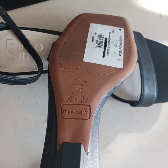 Franco Sarto Ankle Strap Wedge Sandal - Picture 7 of 7